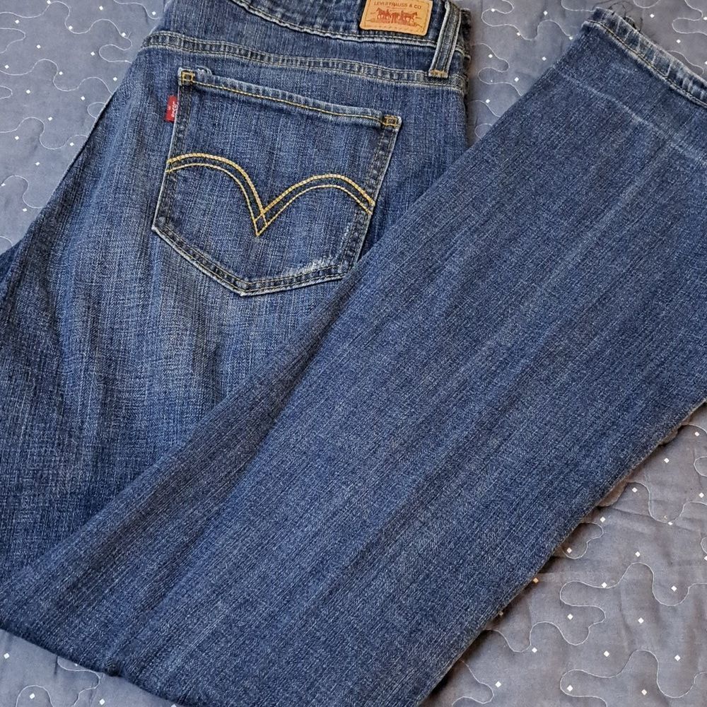 Y2K vintage Levi's 518 Superlow jeans